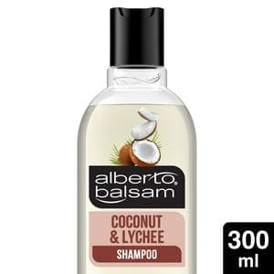Alberto Balsam Coconut & Lychee Shampoo 300ml