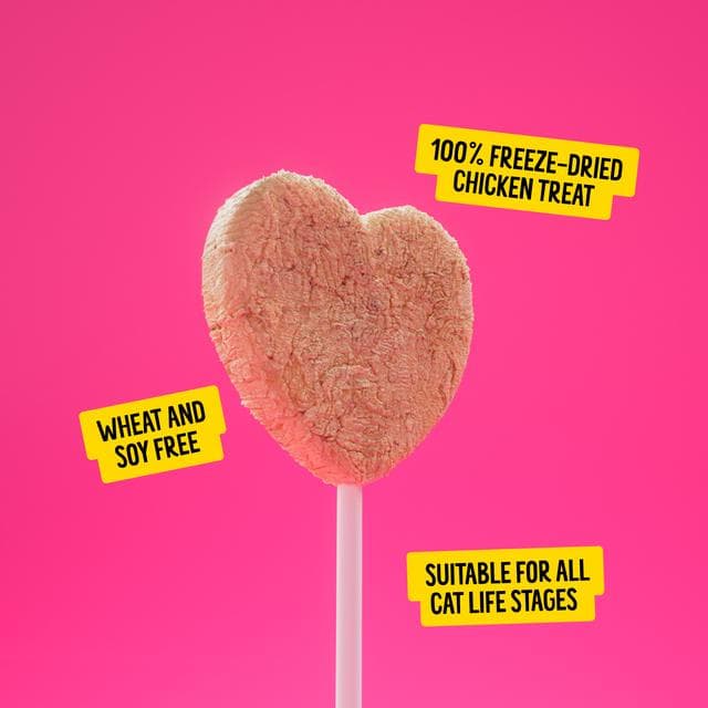 Bonkers Purrpops Lollipop Cat Treats TIp Top Tuna Flavour Pack x4 - gallery image 3