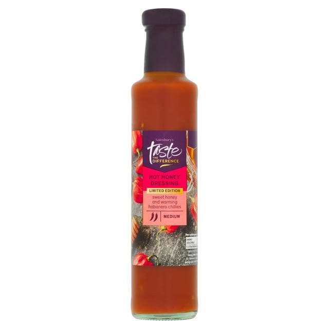 Sainsbury's Hot Honey Dressing, Limited Edition, Taste the Difference 250ml - gallery image 1