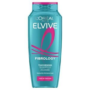 L'Oréal Paris Elvive Fibrology Thickening Shampoo for Fine or Thin Hair 400ml