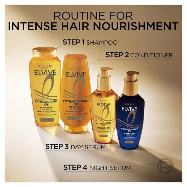 L'Oréal Paris Elvive Extraordinary Oil Nourishing Conditioner for Dry Hair 200ml - gallery image 4