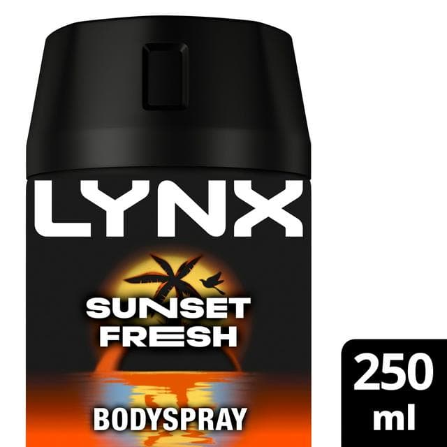 Lynx Sunset Fresh 48h Deodorant Body Spray for Men 250ml - gallery image 1