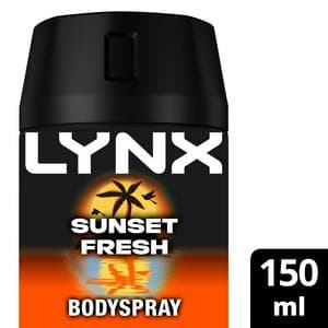 Lynx Sunset Fresh 48h Deodorant Body Spray for Men 150ml