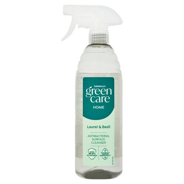 Sainsbury's Green Care Home Laurel & Basil Antibacterial Surface Cleanser 750ml - gallery image 1