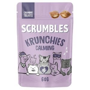 Scrumbles Krunchies Calming Cat Treats 60g