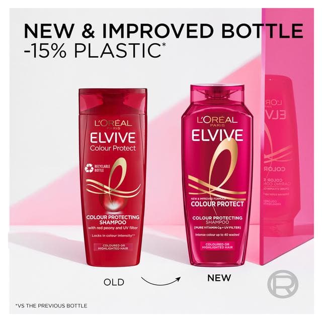 L'Oréal Paris Elvive Colour Protect Shampoo for Coloured & Highlighted Hair 400ml - gallery image 2