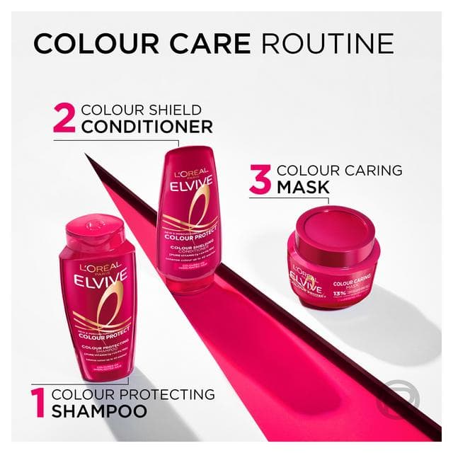 L'Oréal Paris Elvive Colour Protect Shampoo for Coloured & Highlighted Hair 400ml - gallery image 5