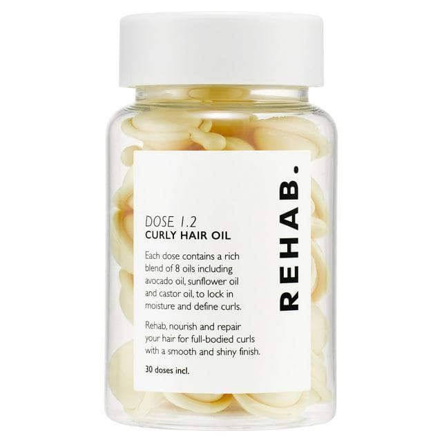 Rehab Dose 1.2 Curly Hair Oil 30 x 1ml - gallery image 1