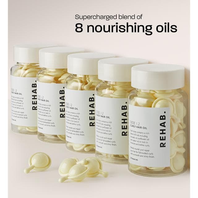 Rehab Dose 1.2 Curly Hair Oil 30 x 1ml - gallery image 5