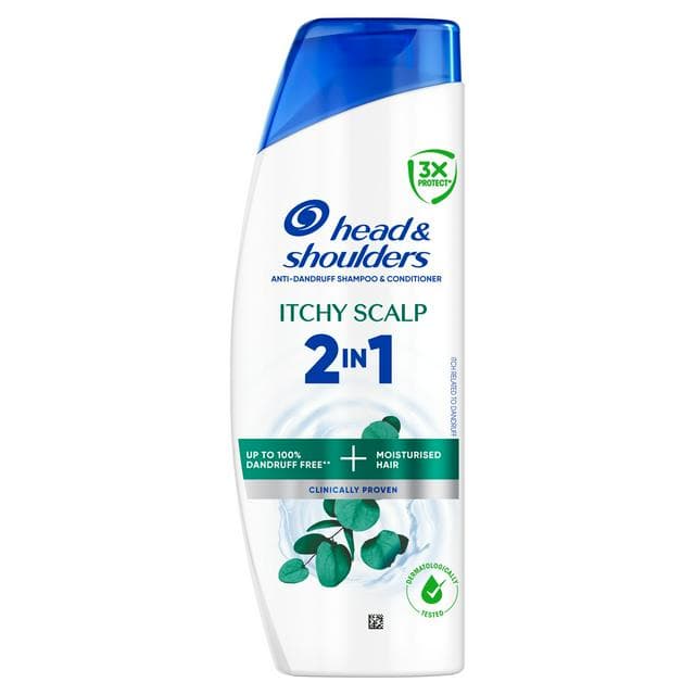 Head & Shoulders Itchy Scalp 2 in 1 Anti Dandruff Shampoo 330ml - gallery image 1