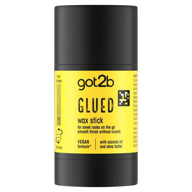 Schwarzkopf Got2b Glued Wax Stick with Coconut Oil & Shea Butter 50g - gallery image 1