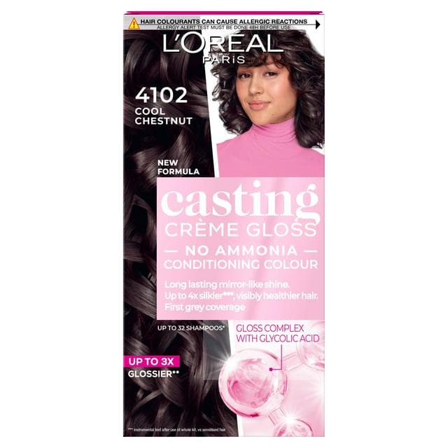 L'Oréal Paris Casting Creme Gloss 4102 Cool Chestnut - gallery image 1