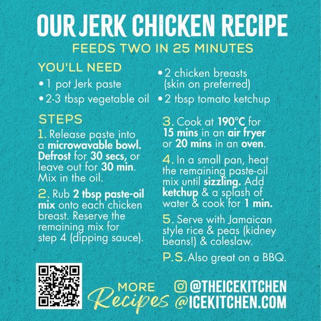 Ice Kitchen Jamaican Jerk Paste 2 x 80g - gallery image 3