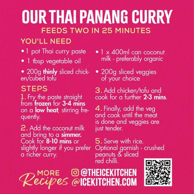 Ice Kitchen Thai Panang Curry Paste 2 x 77g - gallery image 3