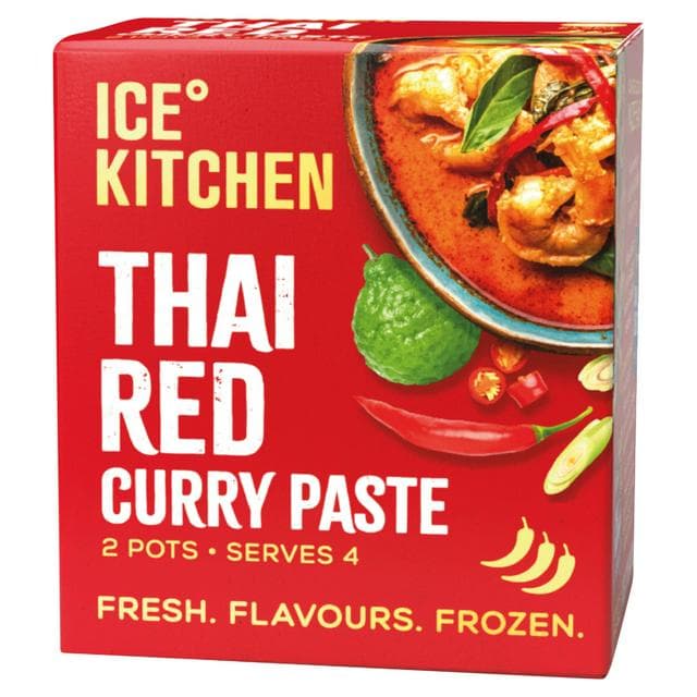 Ice Kitchen Thai Red Curry Paste 2 x 77g - gallery image 1
