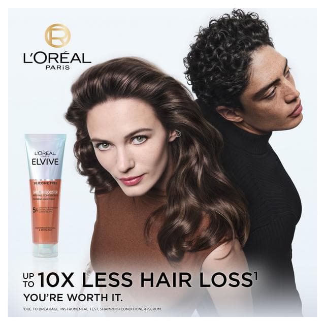 L'Oréal Paris Elvive Growth Booster Conditioner Anti Hair Loss & Thickening 150ml - gallery image 3