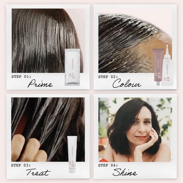 Clairol Colour Strong Dark Brown 4.0 Permanent Hair Dye - gallery image 4