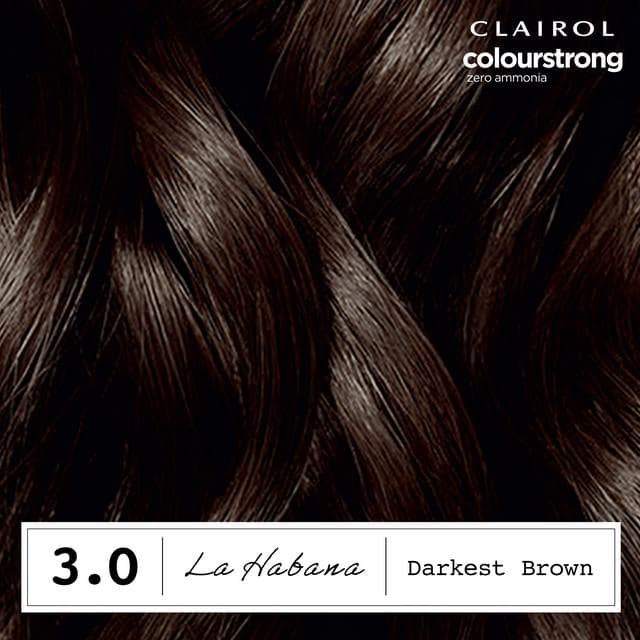Clairol Colour Strong Darkest Brown 3.0 Permanent Hair Dye - gallery image 5