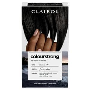 Clairol Colour Strong Black 1.0 Permanent Hair Dye