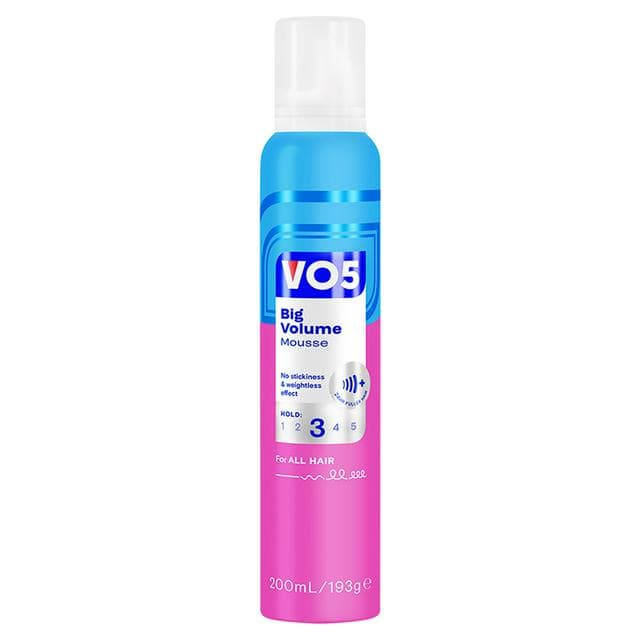 VO5 Hair Mousse Big Volume 200ml - gallery image 1