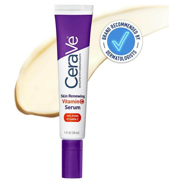 CeraVe Skin Renewing 10% Pure Vitamin C Serum for Fine Lines & Texture 30ml - gallery image 1
