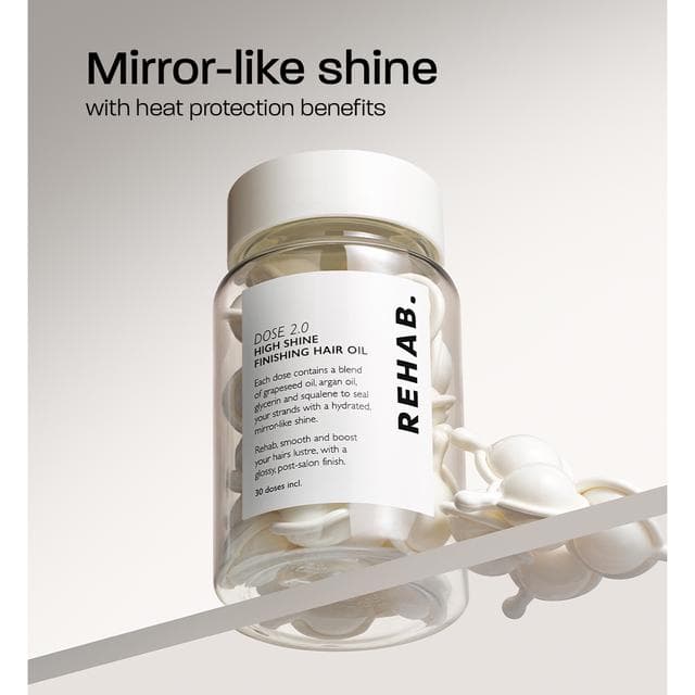 Rehab Dose 2.0 High Shine Finishing Hair Oil 30 x 1ml - gallery image 5