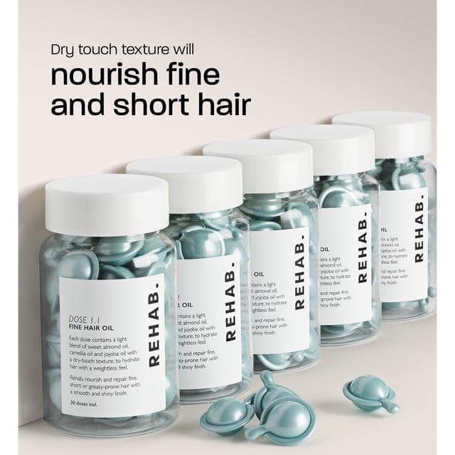 Rehab Dose 1.1 Fine Hair Oil 30 x 1ml - gallery image 5