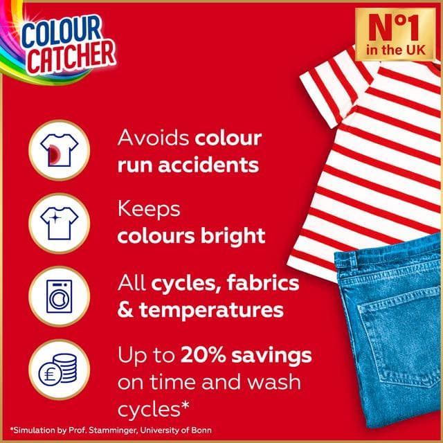 Dylon Colour Catcher Protection Laundry Sheets x22 - gallery image 2