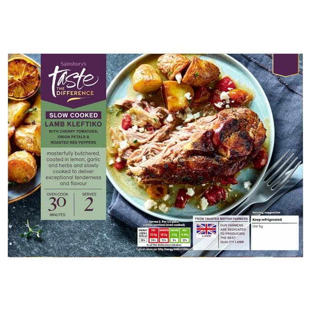 Sainsbury's Slow Cooked Lamb Kleftiko, Taste the Difference 620g - gallery image 1