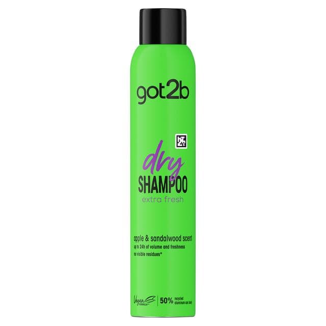 got2b Dry Shampoo Extra Fresh Scent Instant Refresh 200ml - gallery image 1