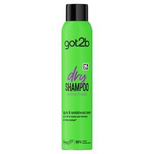 got2b Dry Shampoo Extra Fresh Scent Instant Refresh 200ml