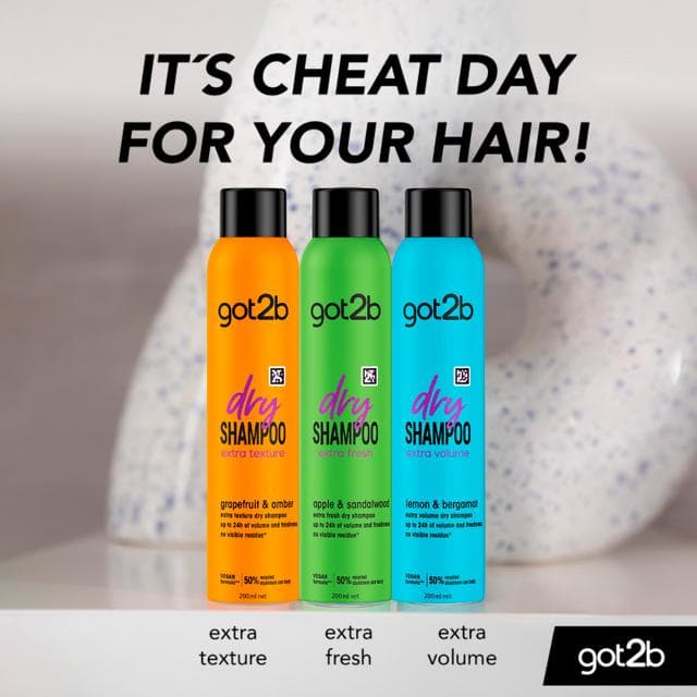 got2b Dry Shampoo Extra Volume Instant Refresh 200ml - gallery image 5