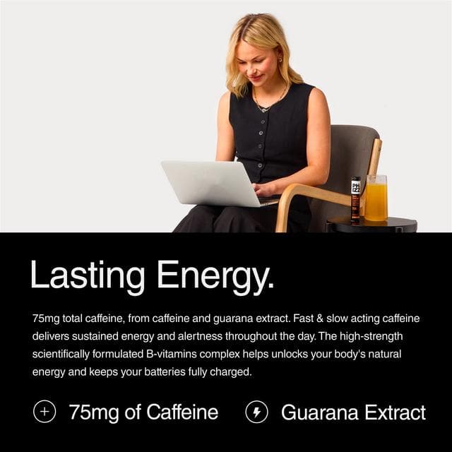 Phizz Daily Energy 20 x Orange, Hydration, Caffeine, Electrolytes & Vitamins Effervescent Tablets - gallery image 5