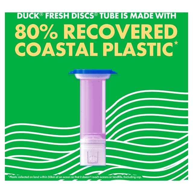 Duck Toilet Fresh Disc Holder & Refill Eucalyptus & Lavender 36ml - gallery image 6