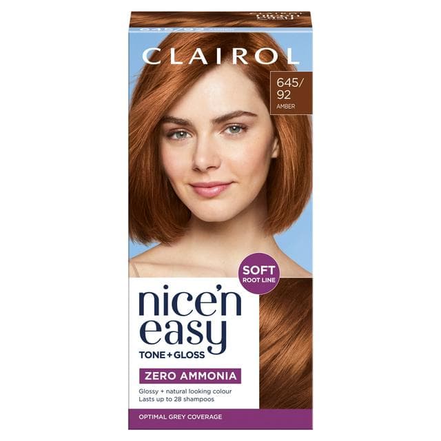 Clairol Nice'N Easy Tone+Gloss Amber 645/92 Semi Permanent Hair Dye - gallery image 1