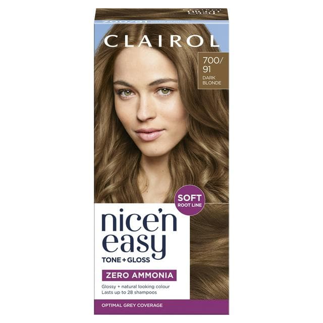 Clairol Nice'N Easy Tone+Gloss Dark Blonde 700/91 Semi Permanent Hair Dye - gallery image 1