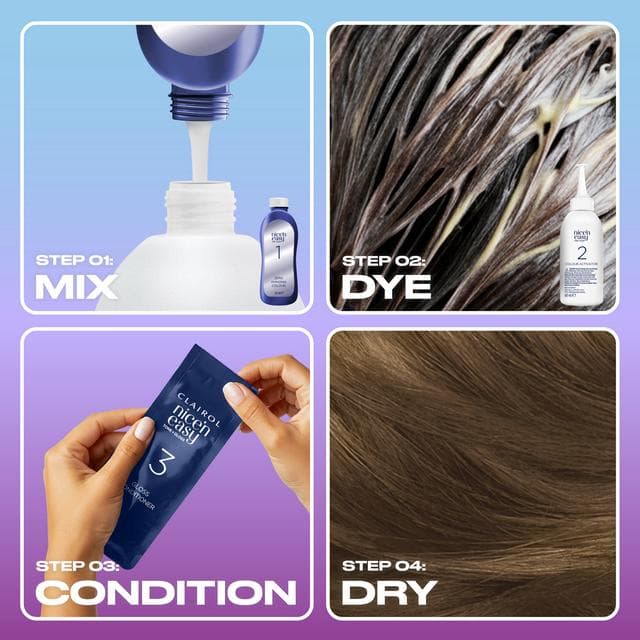 Clairol Nice'N Easy Tone+Gloss Dark Blonde 700/91 Semi Permanent Hair Dye - gallery image 3