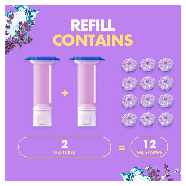 Duck Toilet Fresh Disc Refills Lavender & Eucalyptus Duo 2 x 36ml - gallery image 4