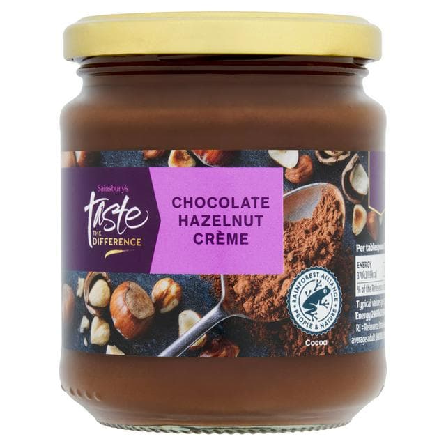 Sainsbury's Chocolate Hazelnut Creme, Taste the Difference 300g - gallery image 1