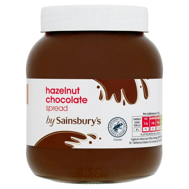 Sainsbury's Hazelnut Chocolate Spread 750g - gallery image 1