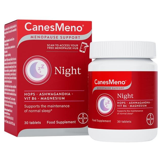 Canesmeno Menopause Support Night Food Supplement Tablets x30 - gallery image 2