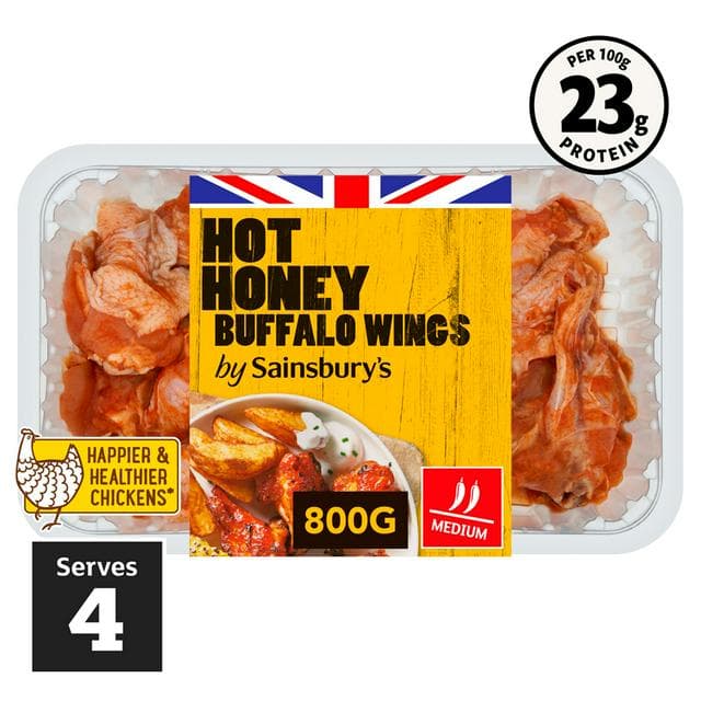 Sainsbury's 800g Hot Honey Buffalo Wings - gallery image 1