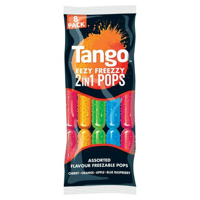 Tango Eezy Freezzy 2 in 1 Pops 8 x 75ml - gallery image 1
