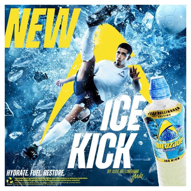 Lucozade Sport Drink Jude Ice Kick 500ml - gallery image 2