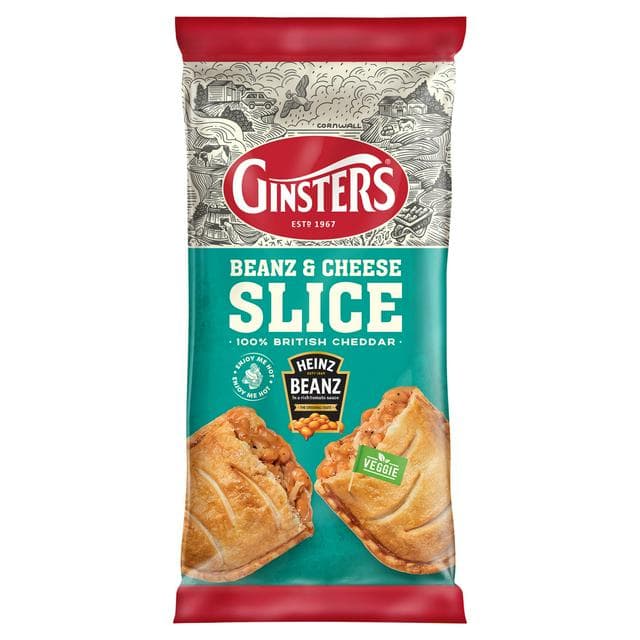 Ginsters Beanz & Cheese Slice, Limited Edition 170g - gallery image 1