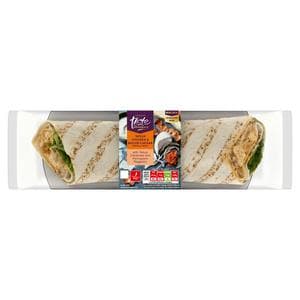 Sainsbury's Nduja Chicken & Bacon Caesar Tortilla Wrap, Limited Edition, Taste the Difference