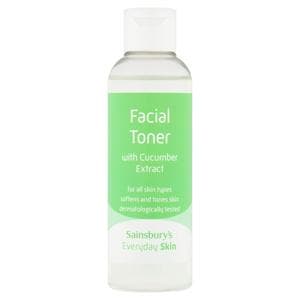 Sainsbury's Facial Toner with Cucumber Extract 150ml