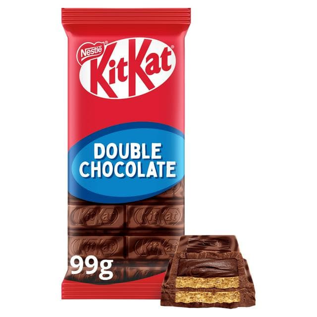 KitKat Double Chocolate Sharing Bar 99g - gallery image 1