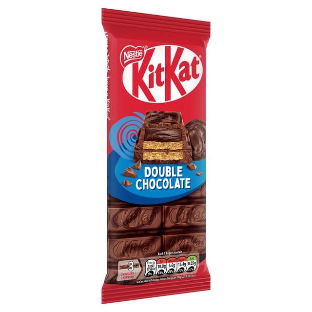 KitKat Double Chocolate Sharing Bar 99g - gallery image 2