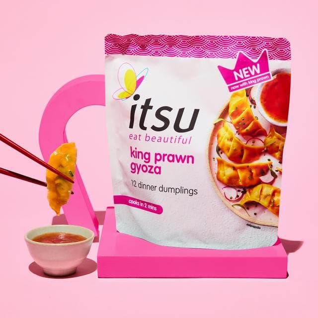 itsu 12 x King Prawn Gyoza Dinner Dumplings 234g - gallery image 2